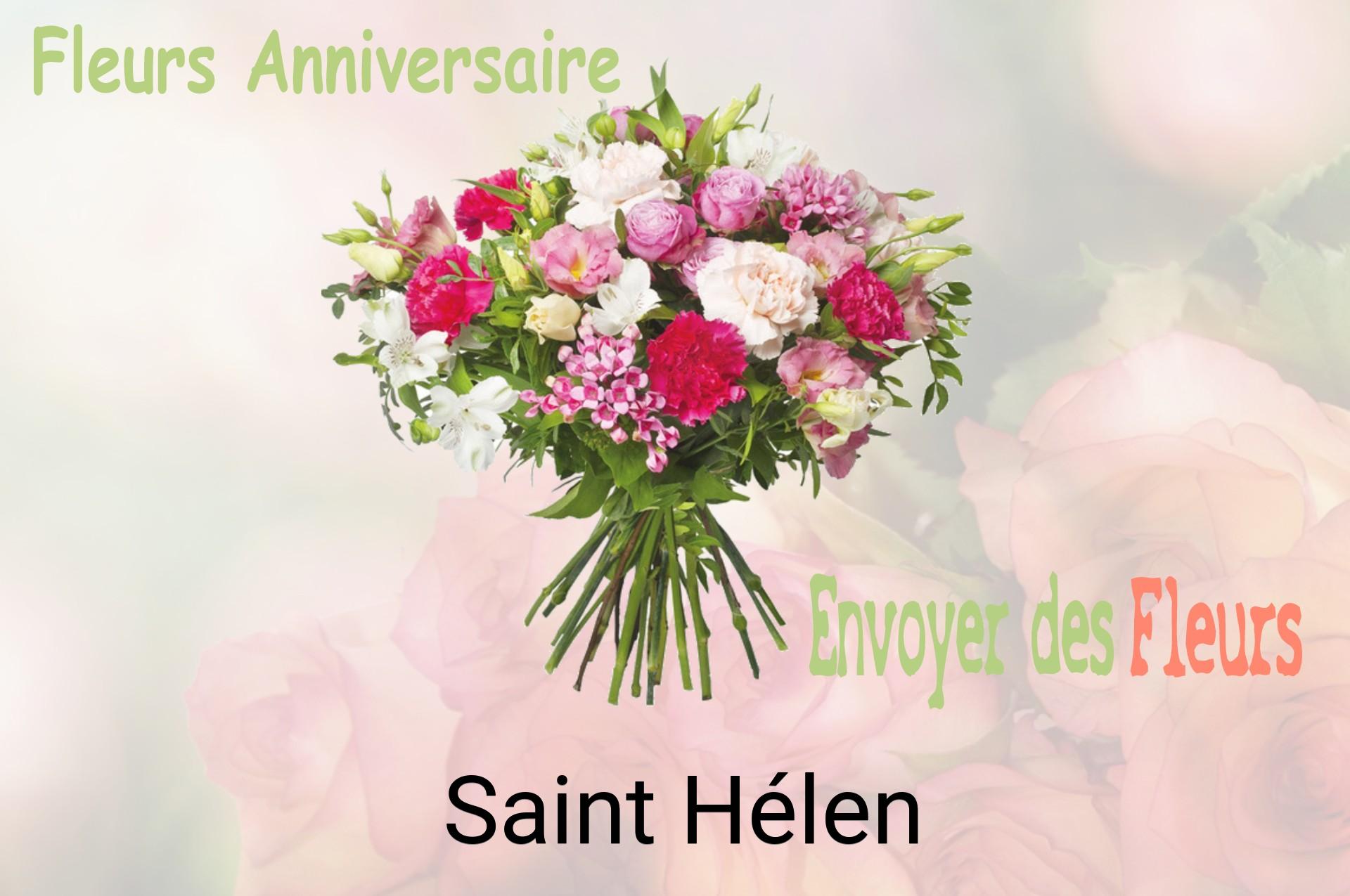 Bouquet de fleurs d’anniversaire livré à Saint-Hélen