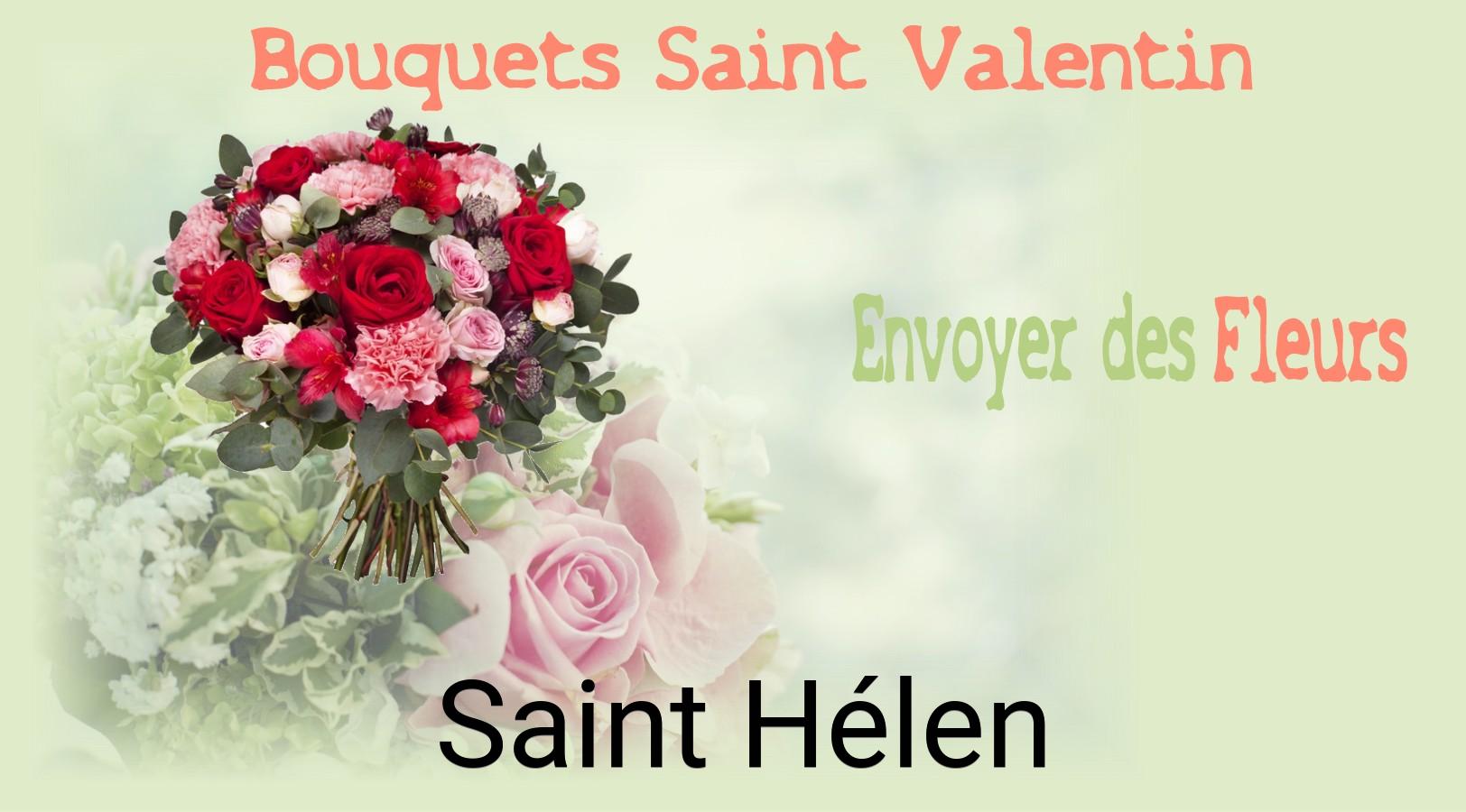 Roses de Saint-Valentin livrées à Saint-Hélen